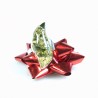 Grosse Bague ambre vert et Argent 