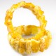 Bracelet d'ambre royal brut