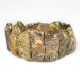 Bracelet en ambre brut non polis