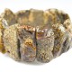 Bracelet en ambre brut non polis