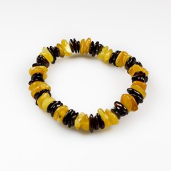 Bracelet ambre adulte multicolore