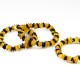 Bracelet ambre adulte multicolore