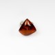 Grosse bague en ambre naturel couleur cognac